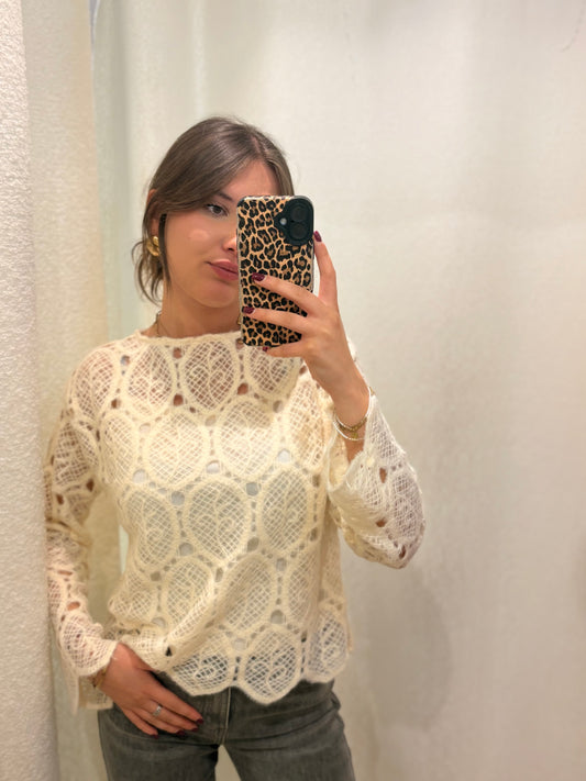 Pull Naya crème