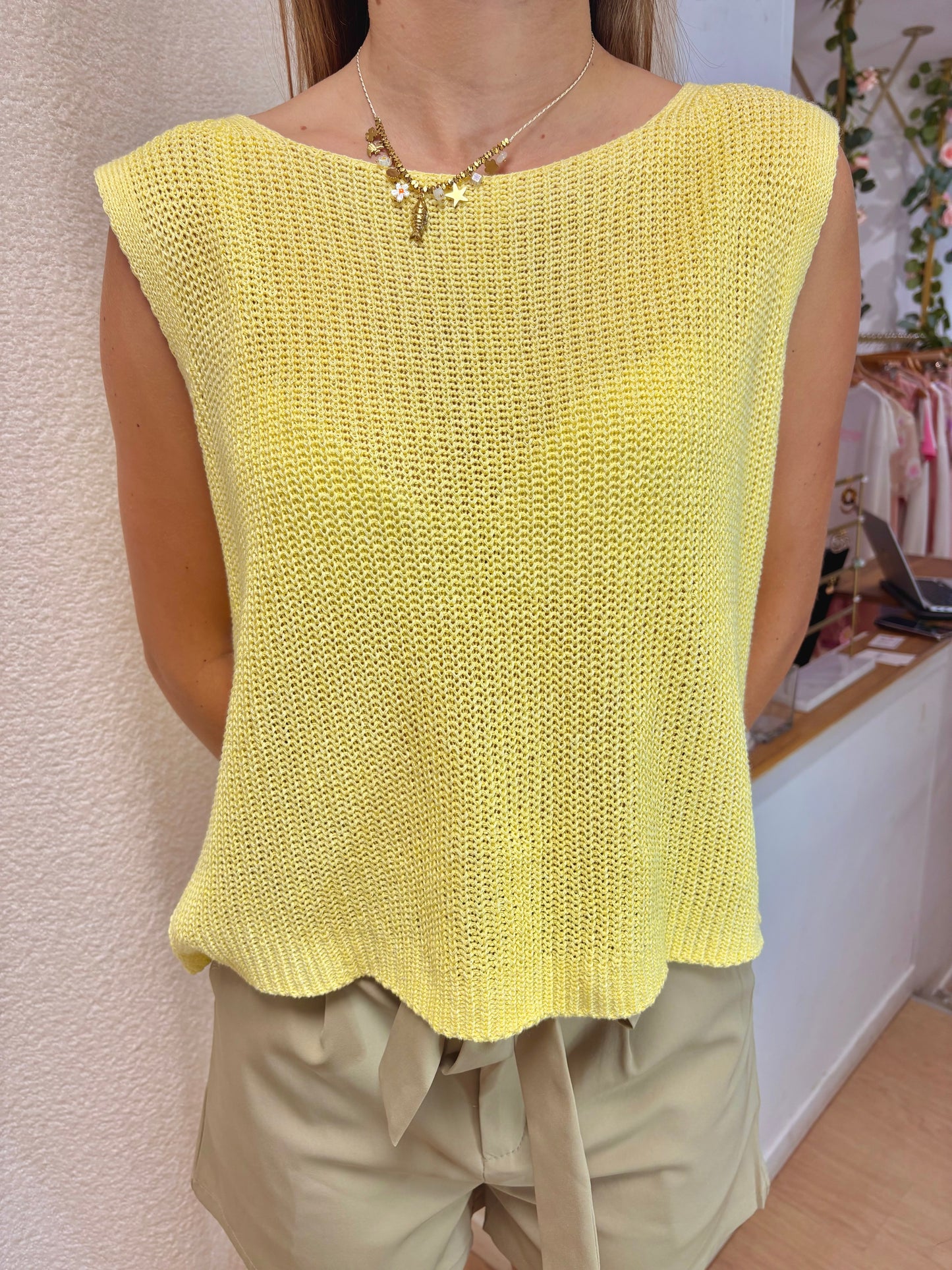 Pull Lola jaune