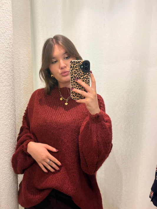Pull Mila Bordeaux