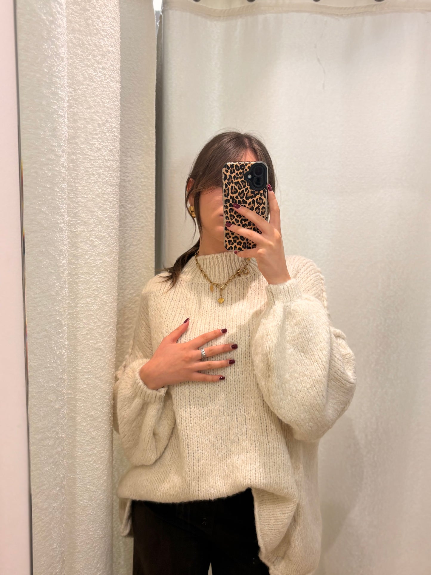 Pull Mila beige