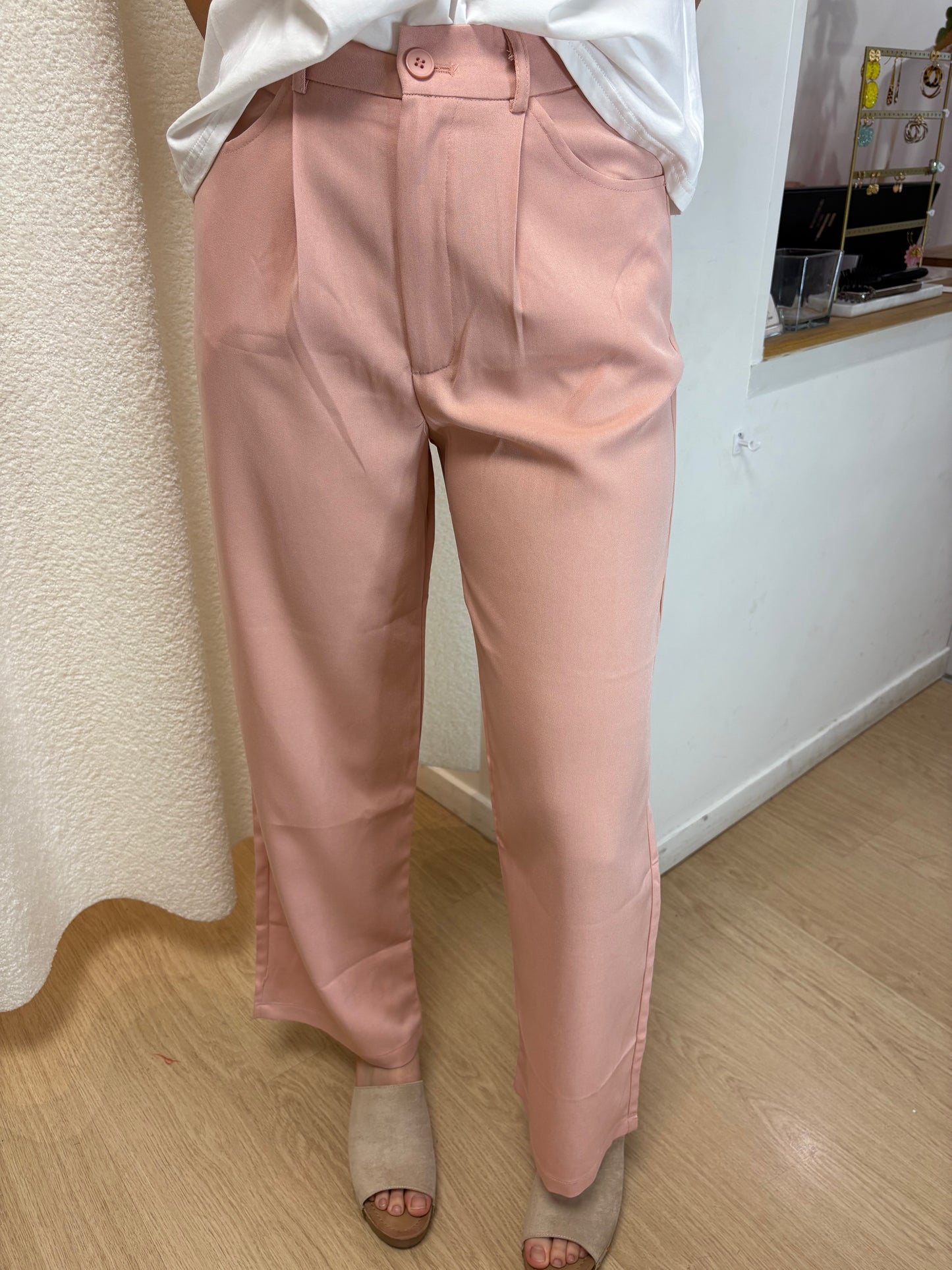 Pantalon Amanda rose