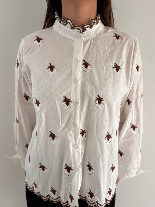 Chemise Broderie Royale
