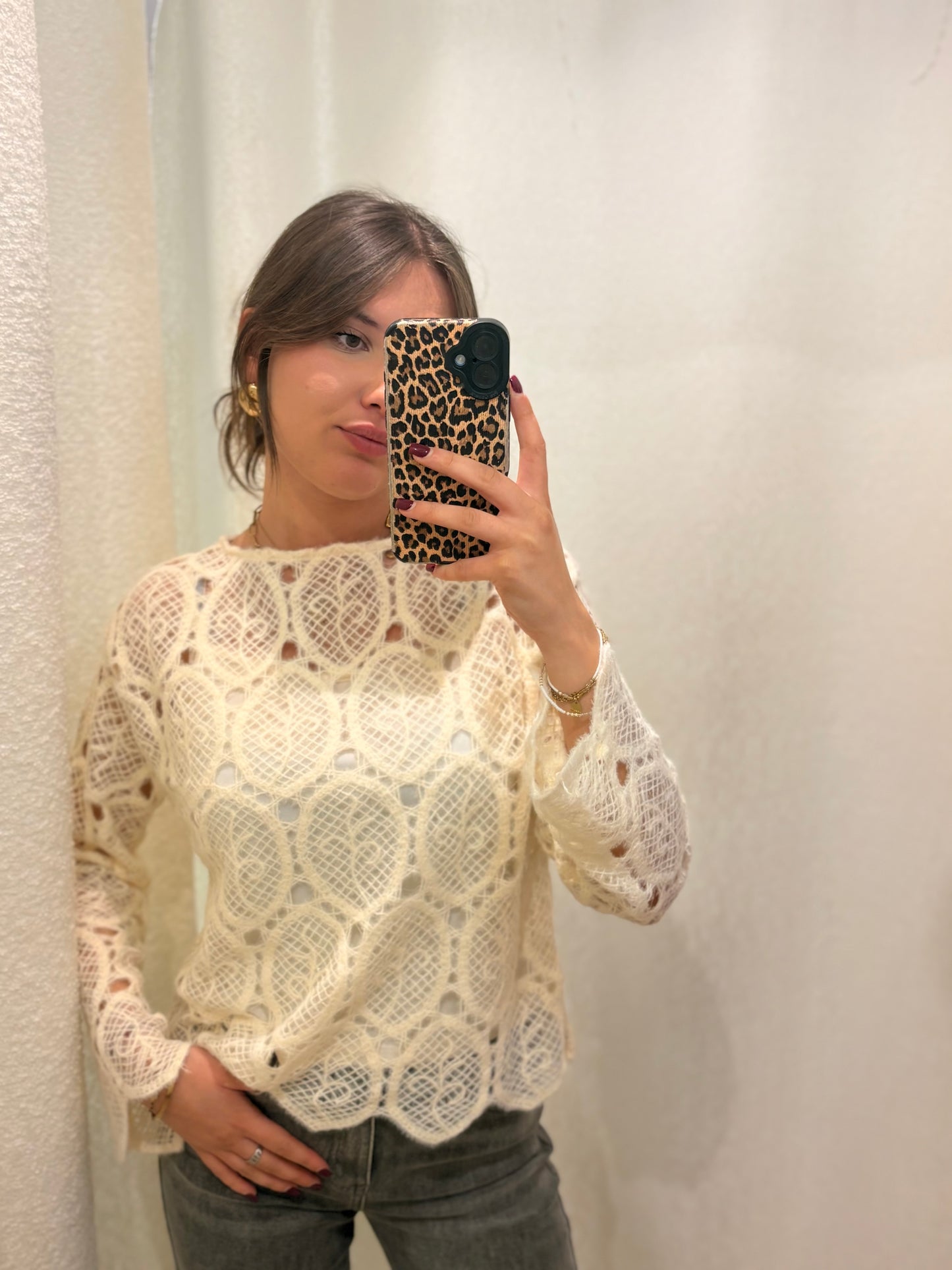 Pull Naya crème