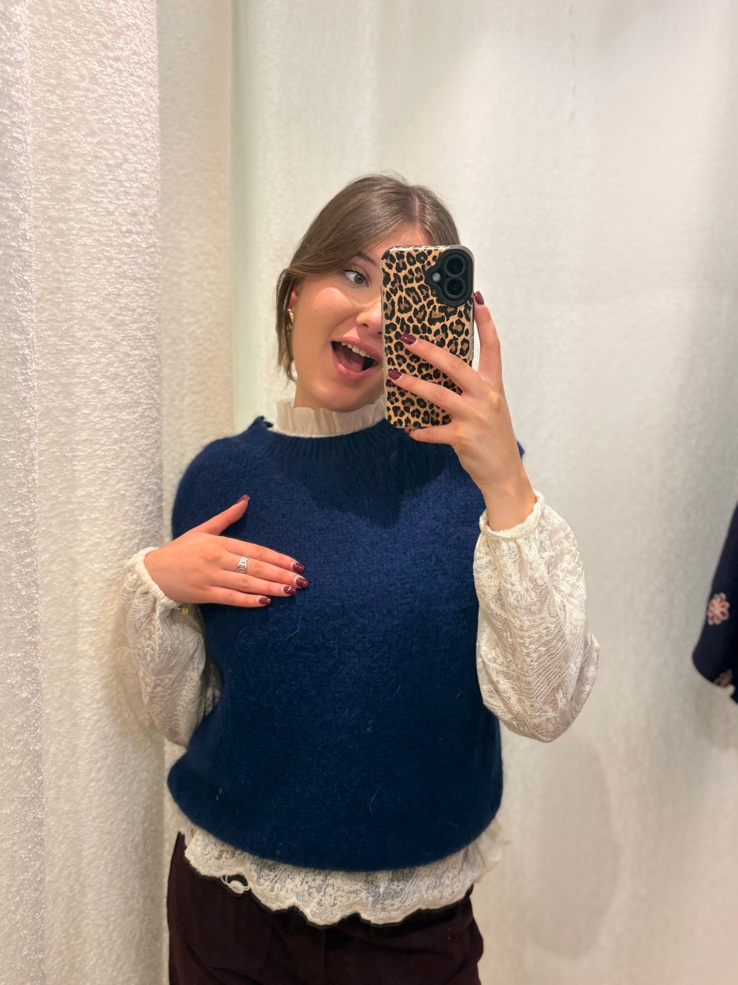 Pull sans manche Elisa