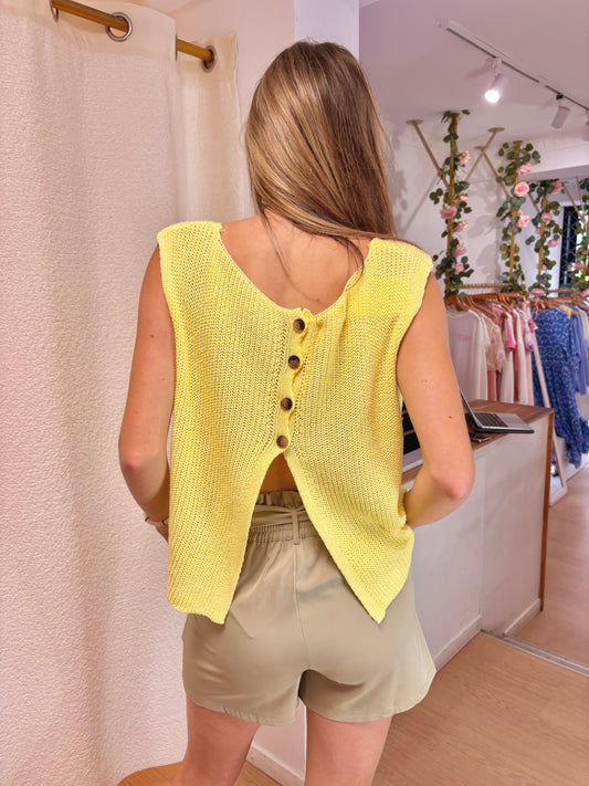 Pull Lola jaune
