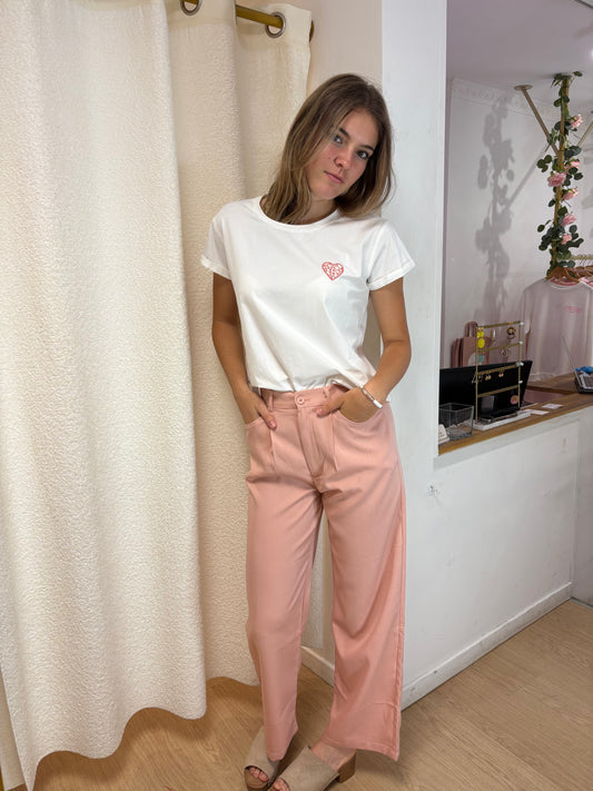 Pantalon Amanda rose